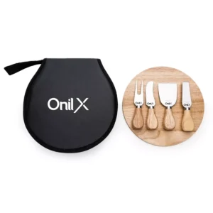 Kit Queijo 5 peças com estojo